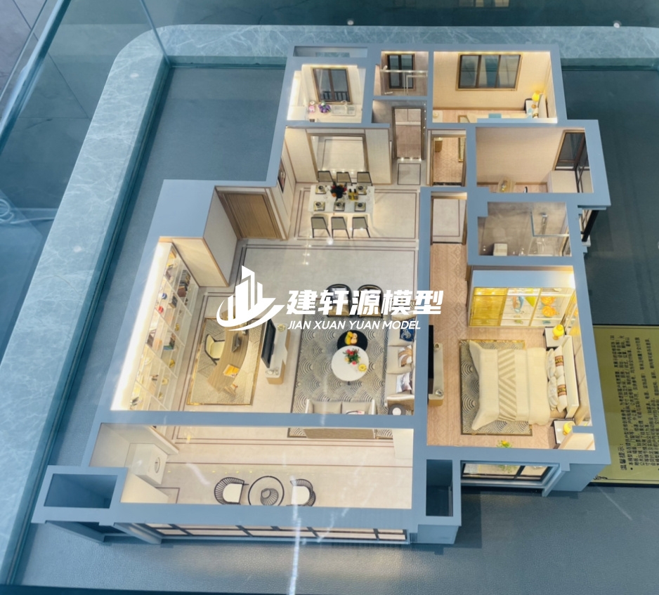 会同地产户型模型